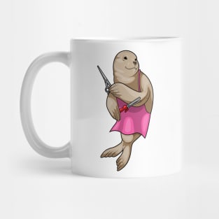 Seal Hairdresser Scissors Mug